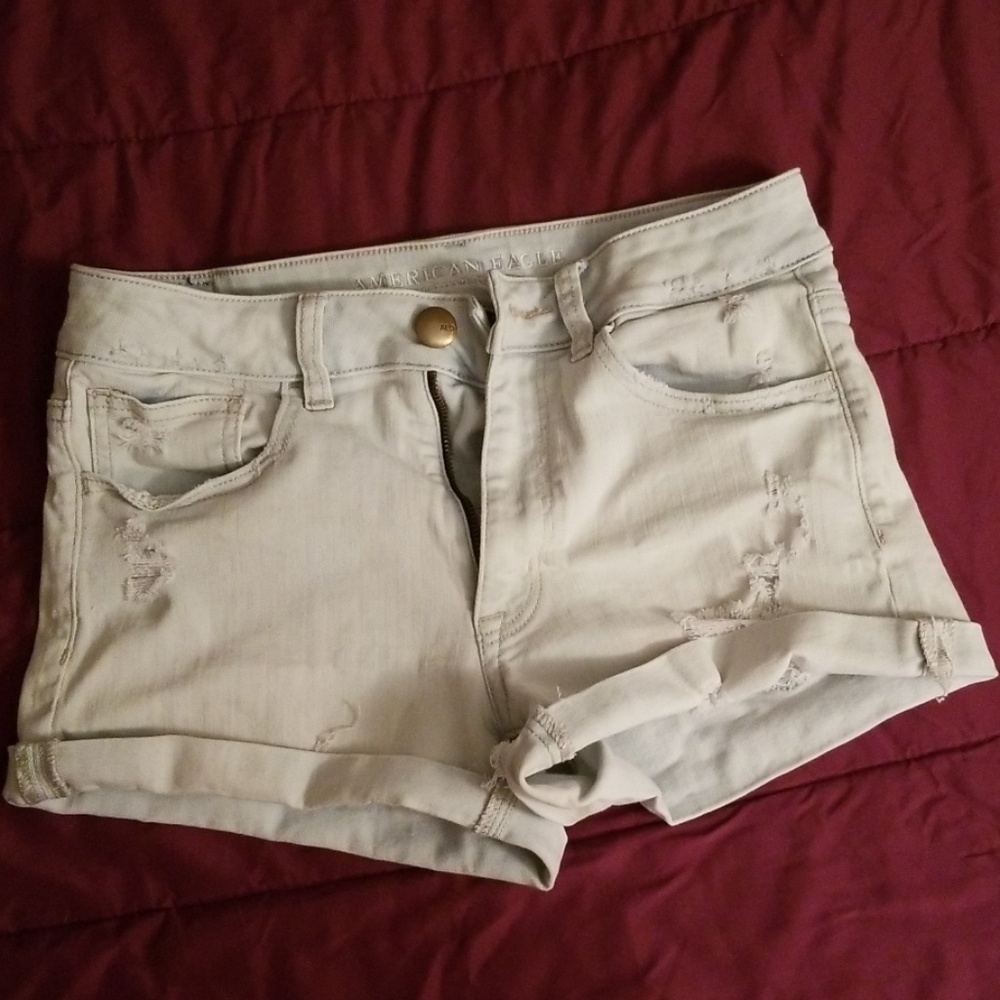 American Eagle high-rise shorts